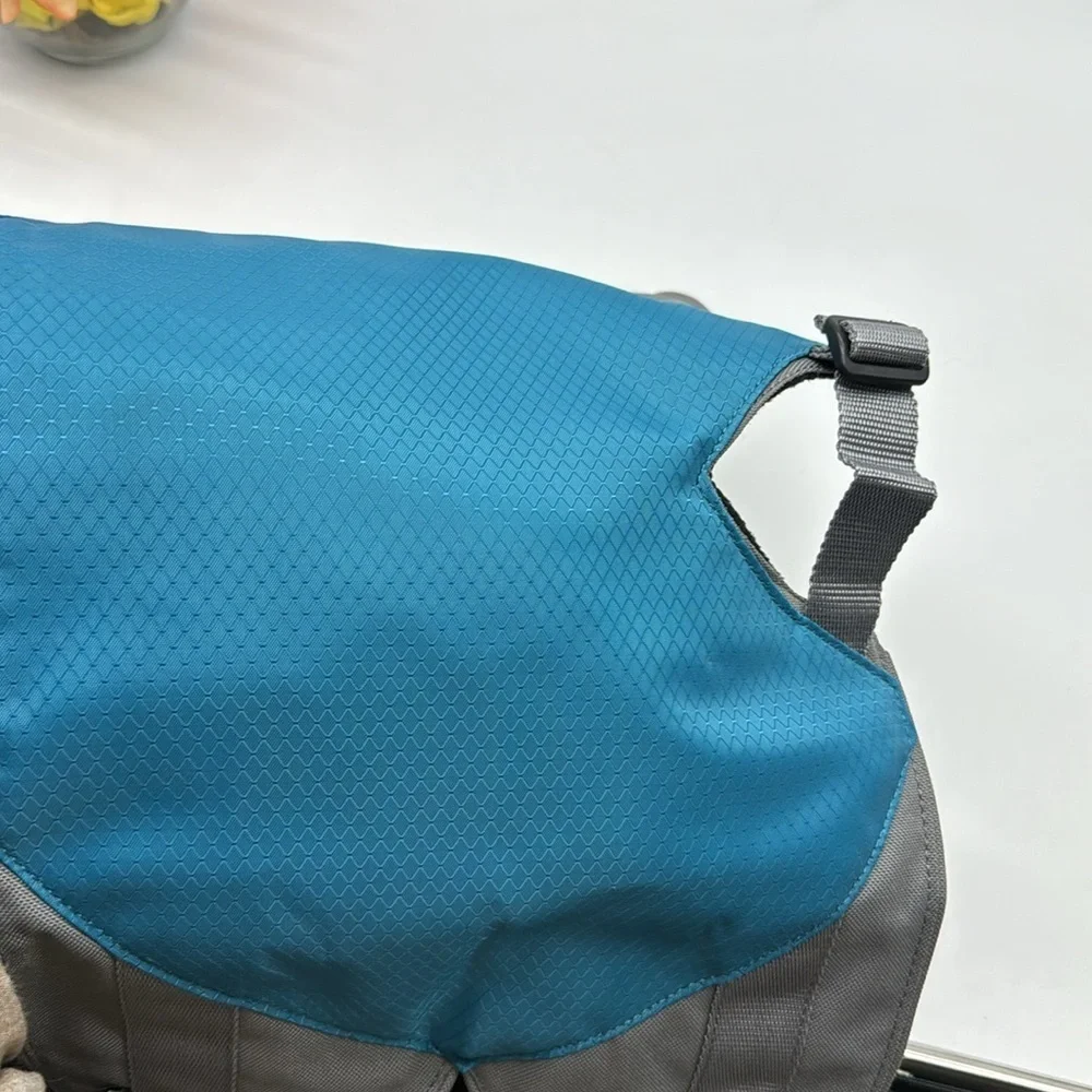 Kurgo Gray Teal Dog Jacket Harness MCB6927J